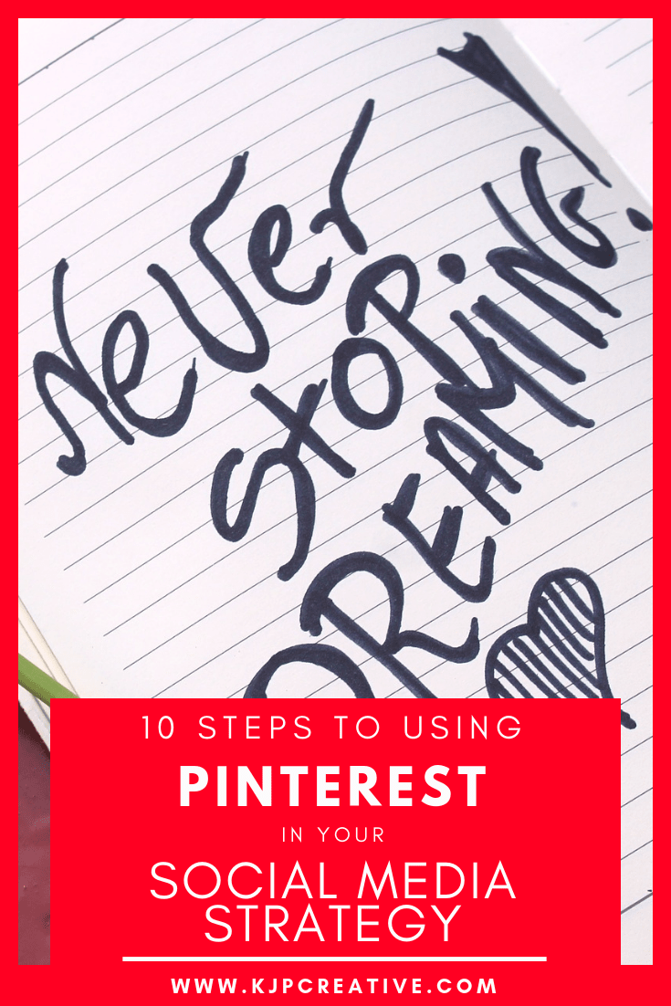 10 steps to using Pinterest for business in your social media strategy