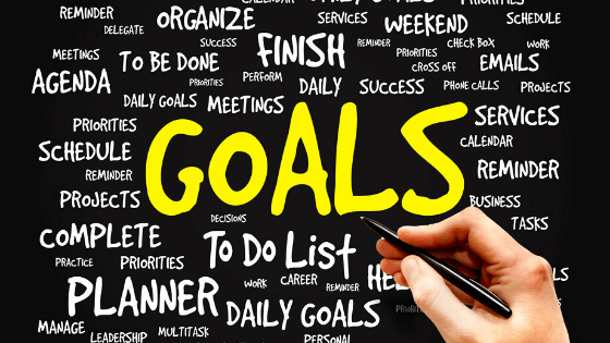 goal setting for a new year and a new strategy plan