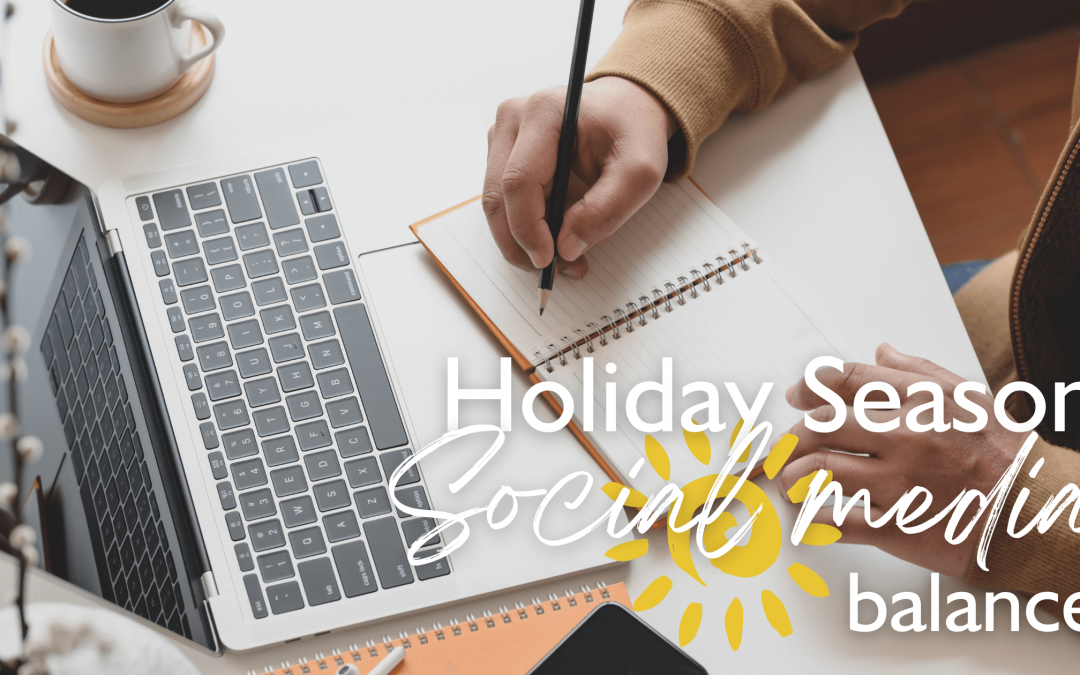 Finding the balance between the holiday season and working as a small business owner