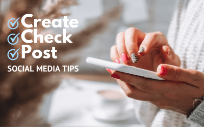 Create. Check. Post. Social Media Checklist