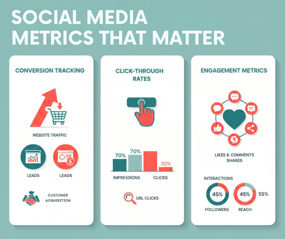 Book a 1-2-1 social media strategy session Social media metrics that matter - ROI Reality Check | KJP Creative