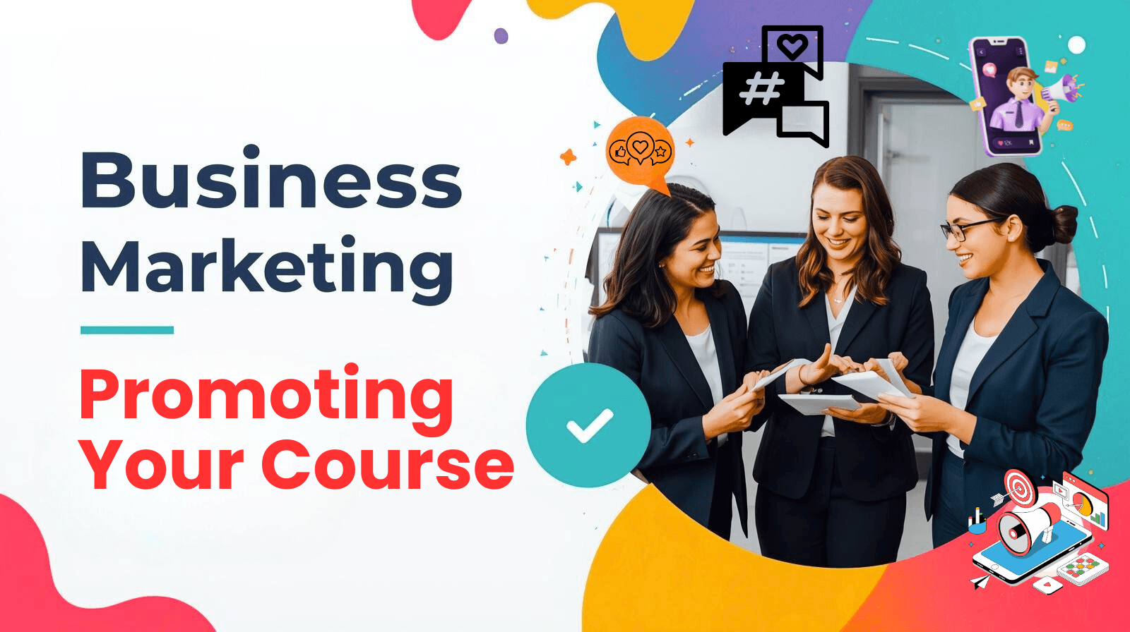 Promoting Communication Course 10 Ways to Promote Your Course (Without the Overwhelm) | KJP Creative